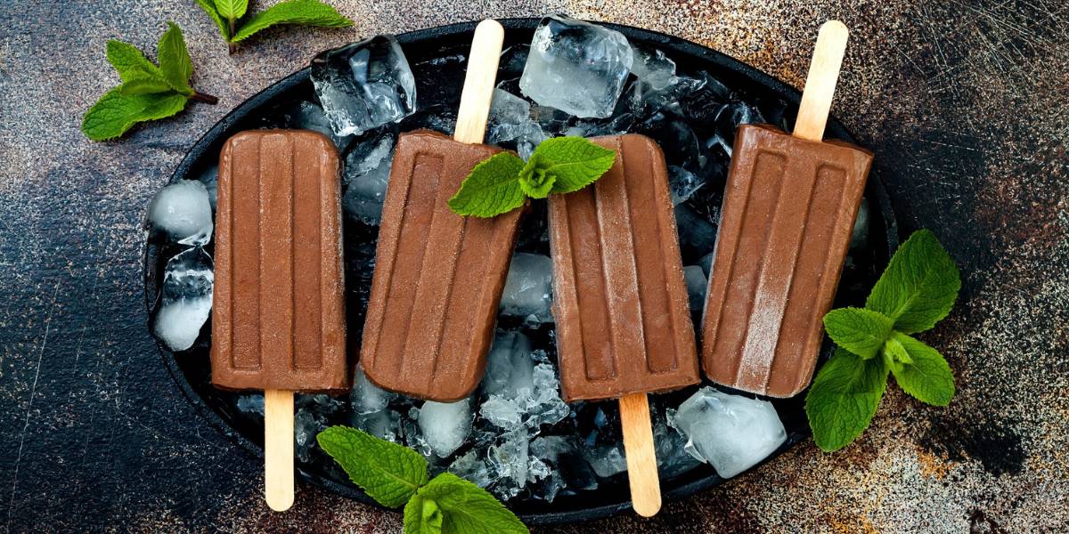 Mint Chocolate Ice Block