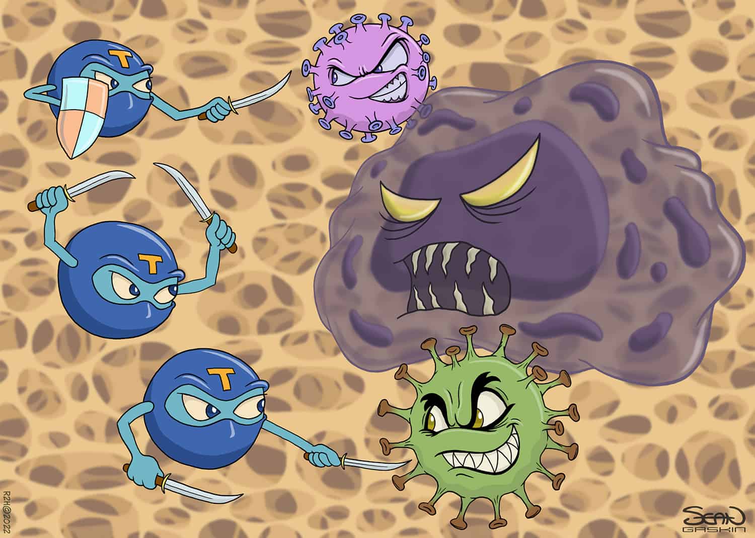 T-cells: Terminators of The Immune System