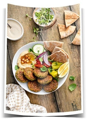 Pea Falafels
