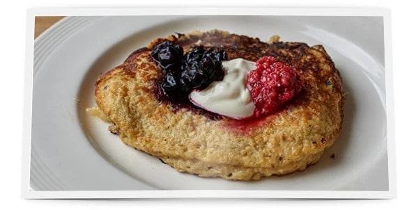 Easy 2 Ingredient Pancakes