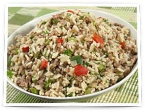 Brown rice salad