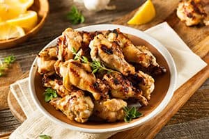 Lemon Pepper Chicken Wings