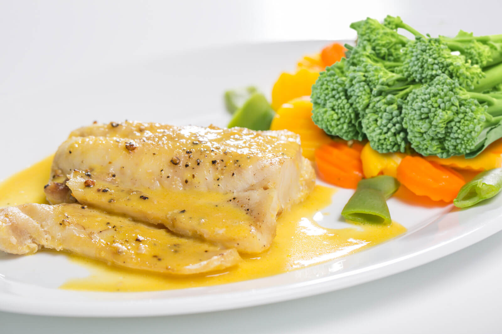 Panfried Snapper with Lemon and Broccolini