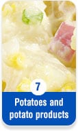 Potatoes and potato products 