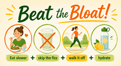 Beat the Bloat: Simple, Fast Fixes