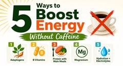 Energy Without Caffeine: What Actually Works?