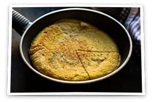 Vegan Chickpea Omelette