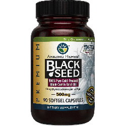 Amazing Herbs Black Seed Oil Premium Softgels