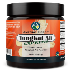 Amazing Herbs Tongkat Ali Express 100% Raw Powder