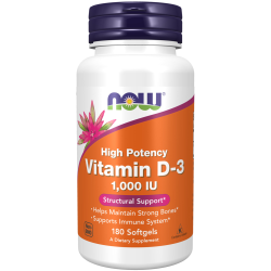 Now Foods Vitamin D-3 1000IU