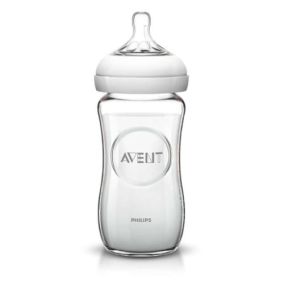 Philips avent 3pk natural glass baby bottle sales 8oz