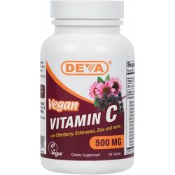 Vegan Vitamin C - 500mg + Elderberry