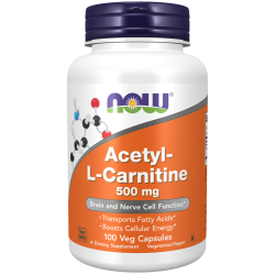 Now Foods Acetyl-L-Carnitine 500mg