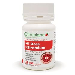 Clinicians Hi Dose Chromium 1000mcg