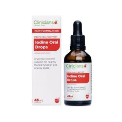 Clinicians Iodine Oral Drops 45ml