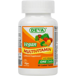 Deva 1-A-Day Multivitamin & Mineral 90 tabs