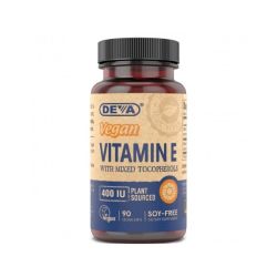 Vegan Natural Vitamin E 400 IU Mixed Tocopherols