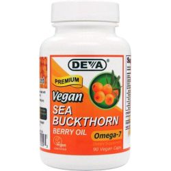 Deva Sea Buckthorn Berry Oil  500 mg 90 caps