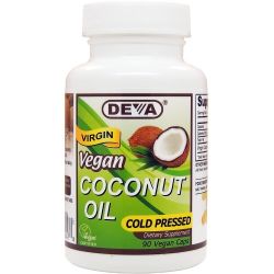 Deva Organic Virgin Coconut Oil 90 caps