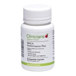 Clinicians MACA Performance Plus 60 caps