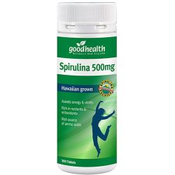 Good Health Hawaiian Spirulina 500mg 200 tabs