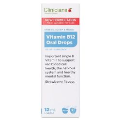 Clinicians Vitamin B12 Oral Drops