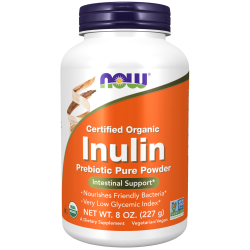 Now Foods Organic Inulin Prebiotic Powder