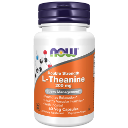 Now Foods L-Theanine Double Strength 200mg