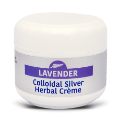 Colloidal Silver Herbal Creme Lavender