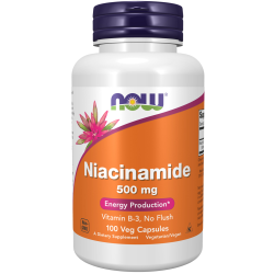 Now Foods Niacinamide 500 mg
