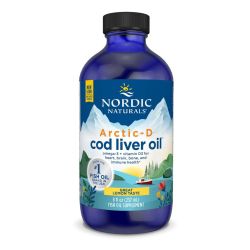 Nordic Naturals Arctic-D Cod Liver Oil Liquid - Lemon