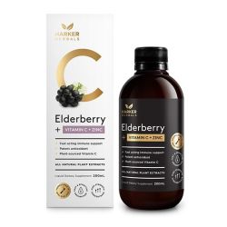 Harker Herbals Be Well Elderberry + Vitamin C + Zinc