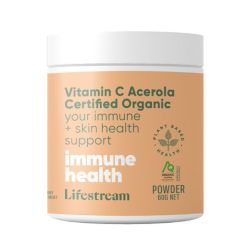 Lifestream Vitamin C Acerola Powder Certified Organic