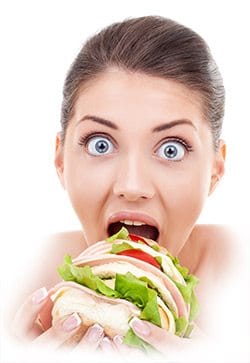 Girl Eating