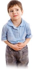 Boy with Sore Tummy