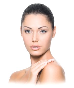 Woman with Healthy Skin