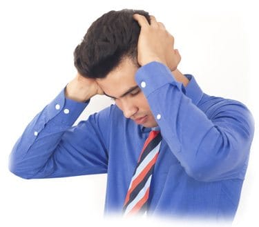 Man with Headache