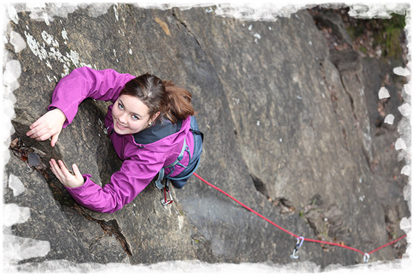 Girl Climbing