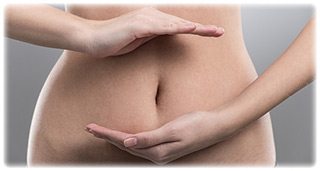 hand-belly