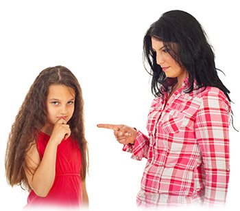 mother scolding