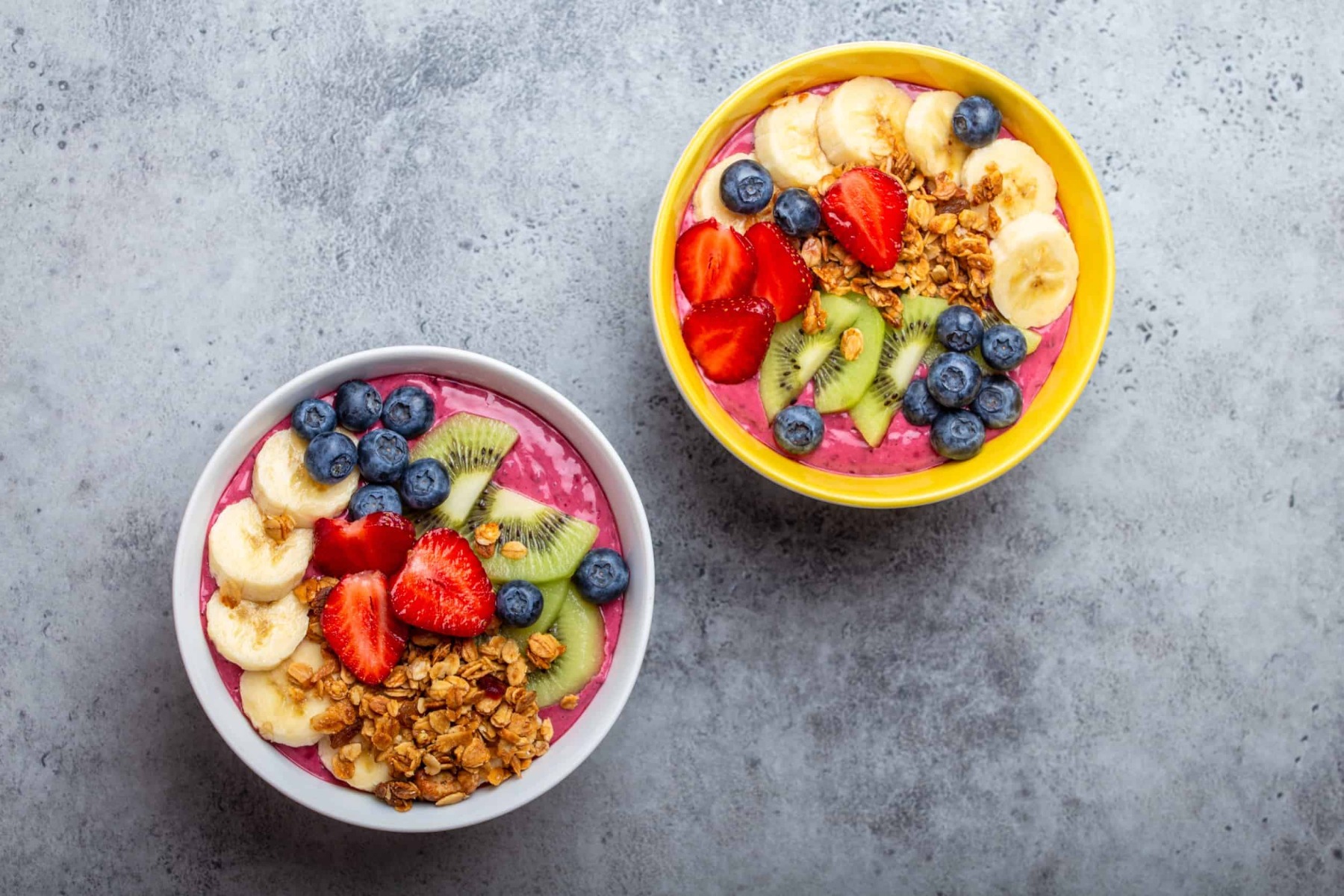 Breakfast Bowl with Fresh Fruits