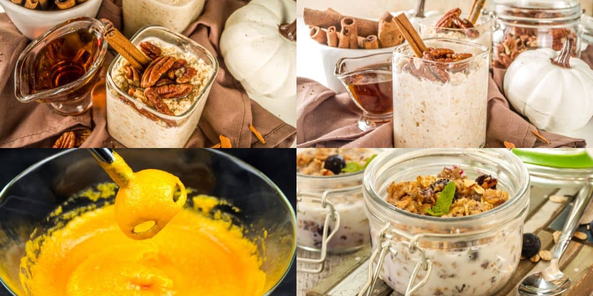 Pumpkin Spice Overniight Oats