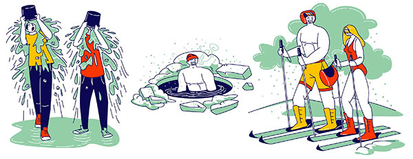 Swimming in Ice