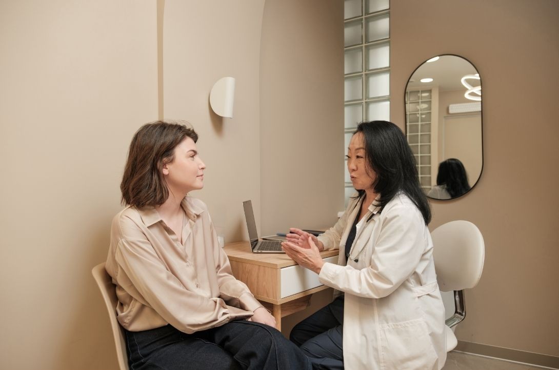 Doctor and patient conversation