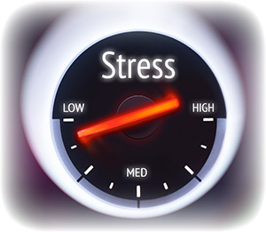 high stress levels 
