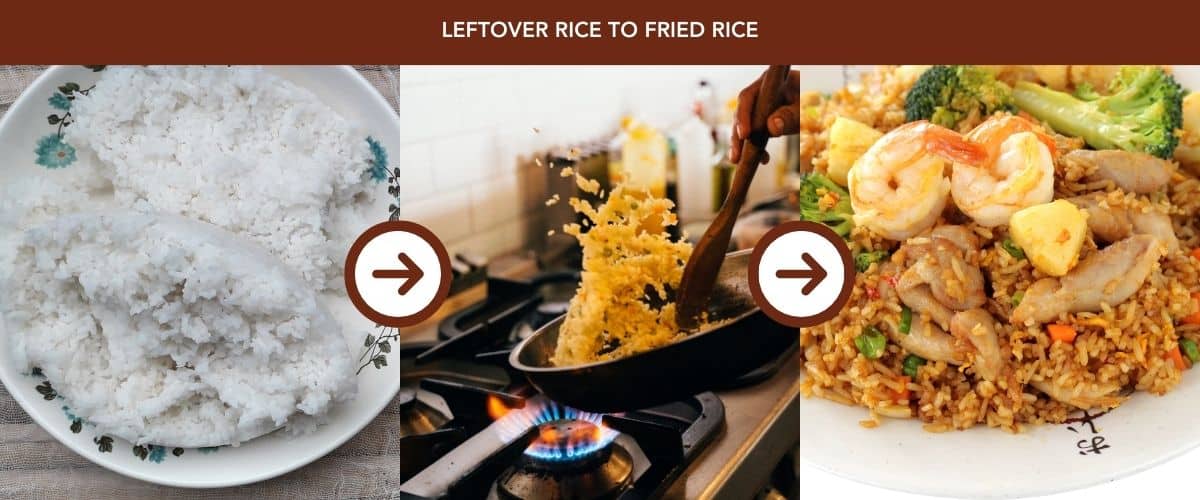 Leftover Rice to Fried Rice