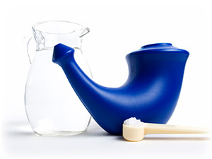 Nose shower equipment