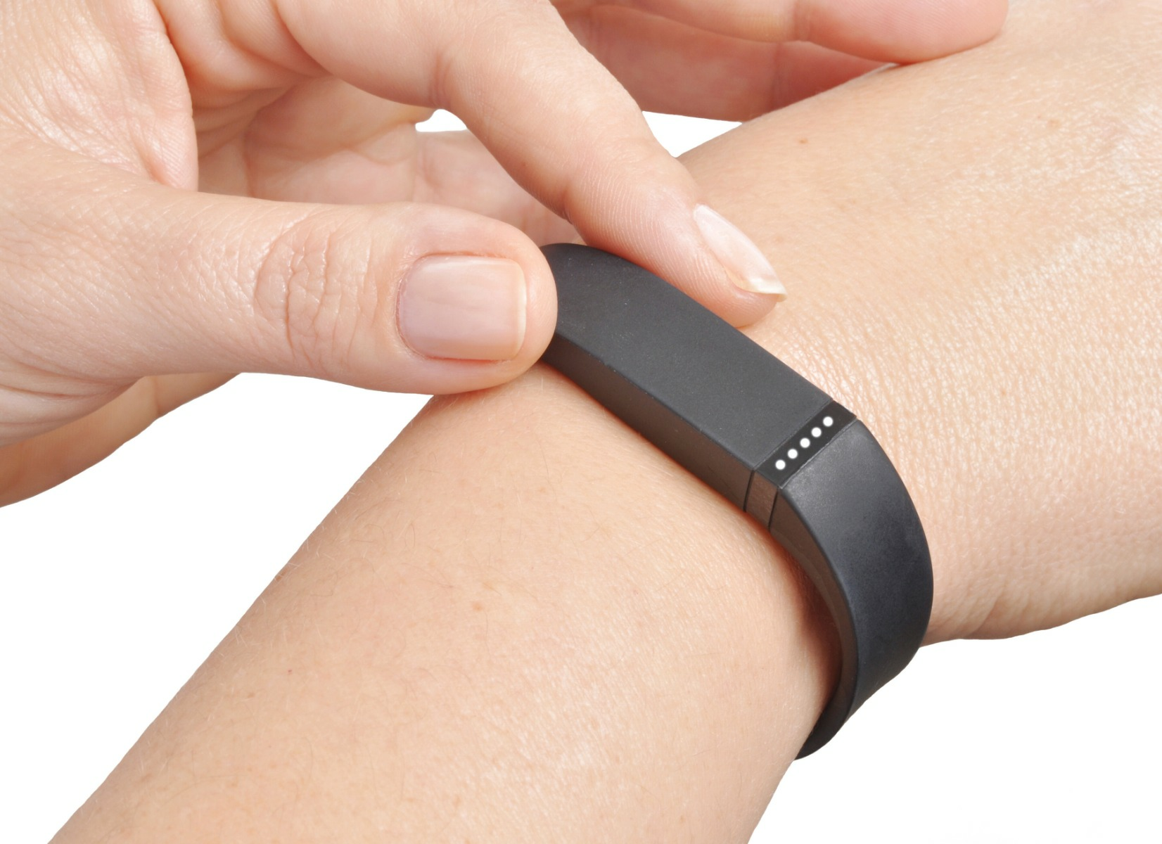 Thin watch in a hand