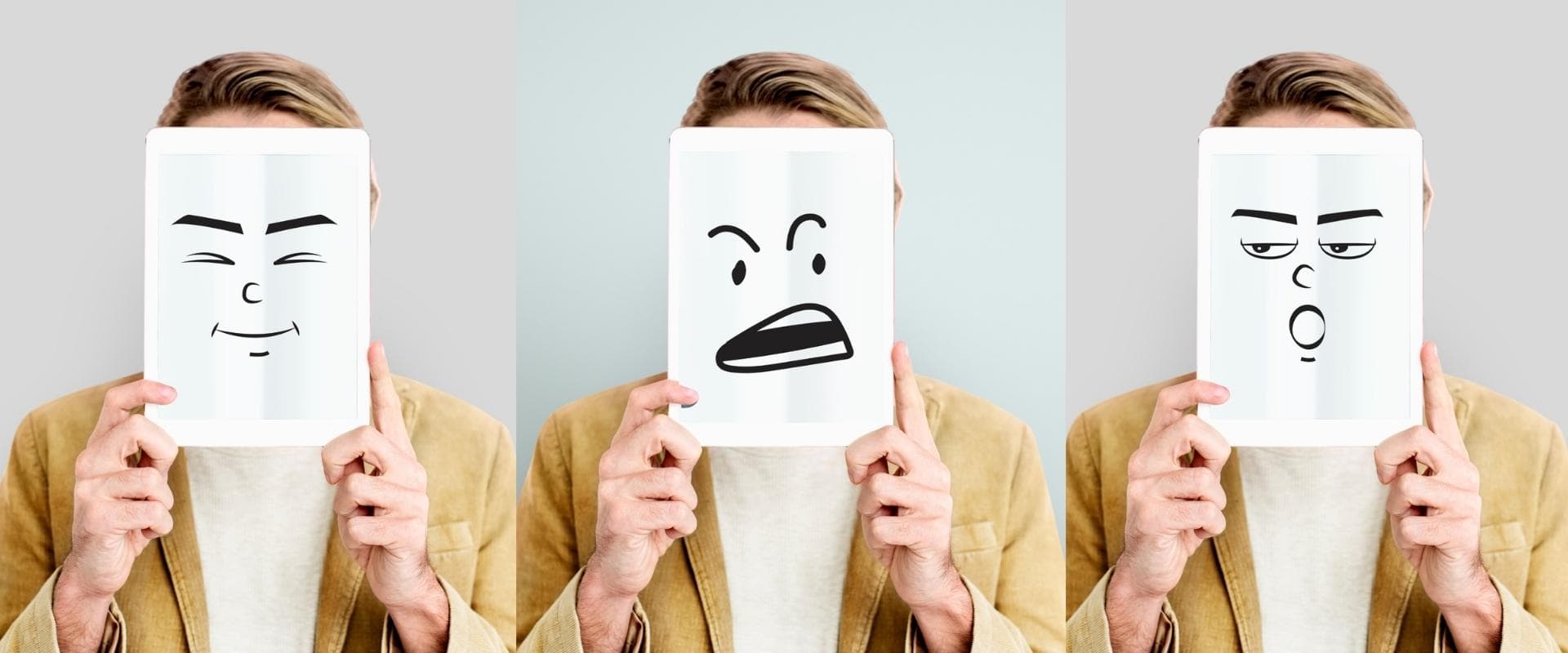 Three Face Emotions
