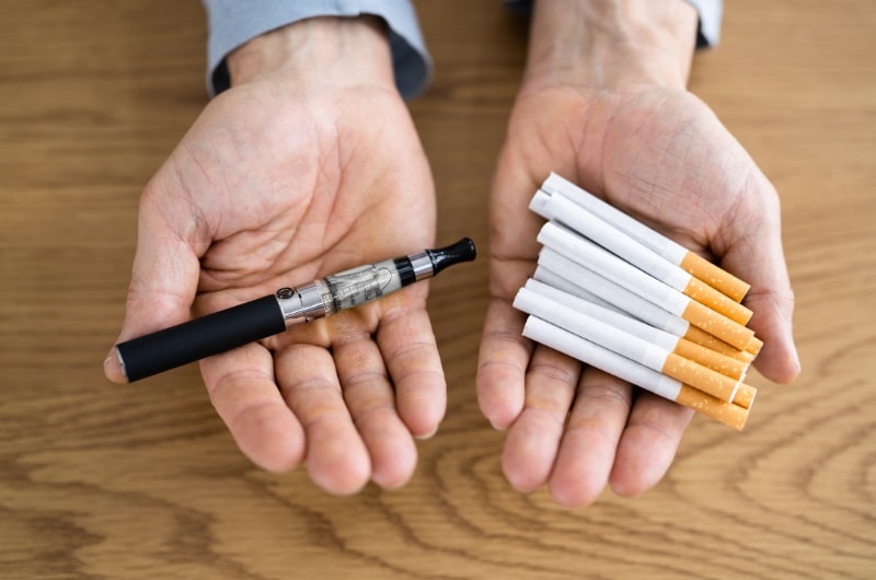 Vape vs Cigarettes